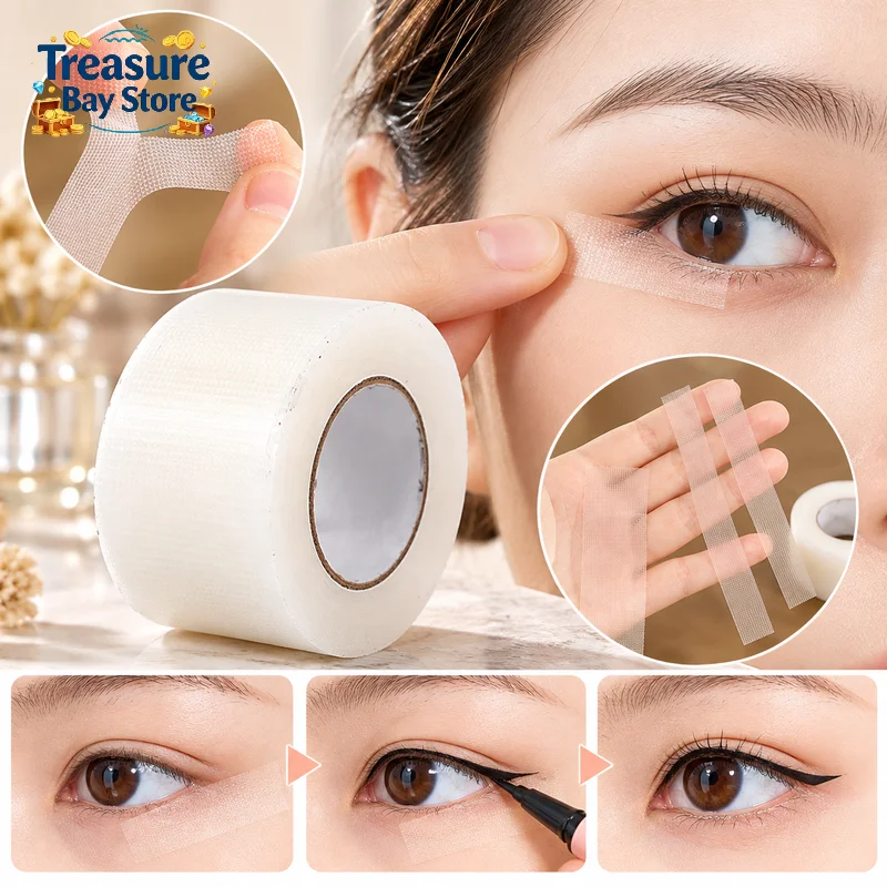Breathable PE Facial Lift Tape, 8M/Roll V Line Face Tightening Sticker, Cosplay & Daily Makeup Beauty Tool