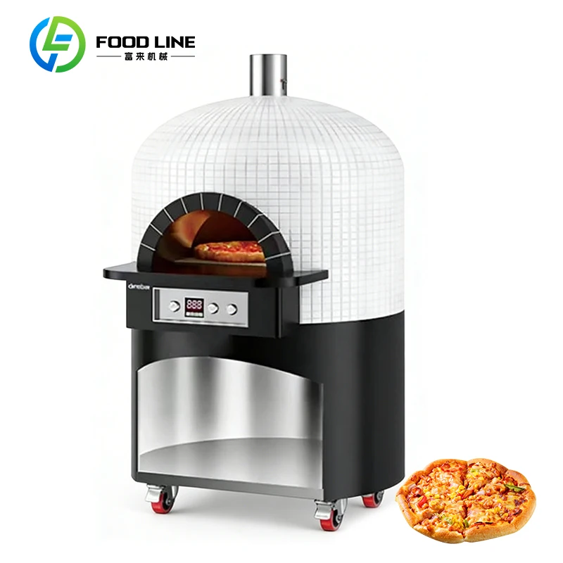 Pizza Oven Wood Gas Electric Fired Stainless Steel Outdoor Pizza Shop Cafe Customized