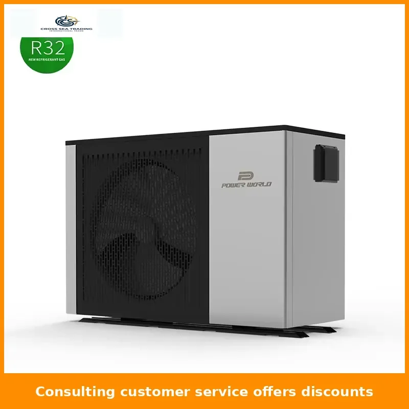 High-Efficiency Low-Cost R32 Pool Heater Small Heat Pump Hot Water Heater 4.8 kW