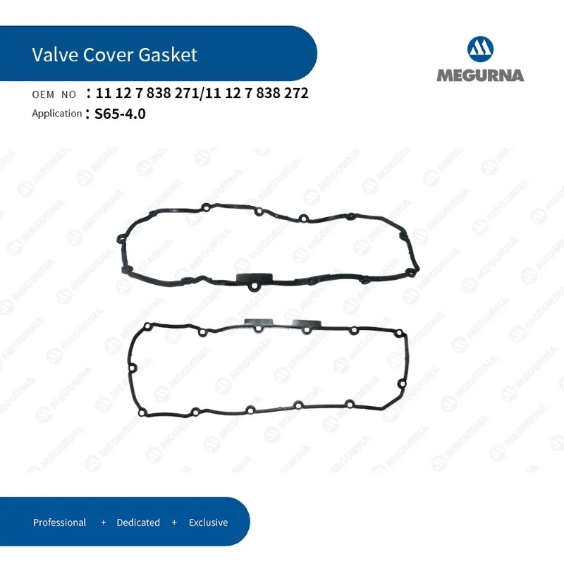 

S65 4.0 Engine Valve Cover Gasket Set For BMW E90 E93 E92 Convertible CTR GTS Auto Part Car Accessories 11127838271 11127838272