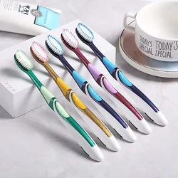 Brosse à Dents Haut de Gamme, Poils Souples, Pack Combinaison Familiale, Ultra-Fine, Charbon de Bambou, Nano Couple, Spécial Hommes et Femmes