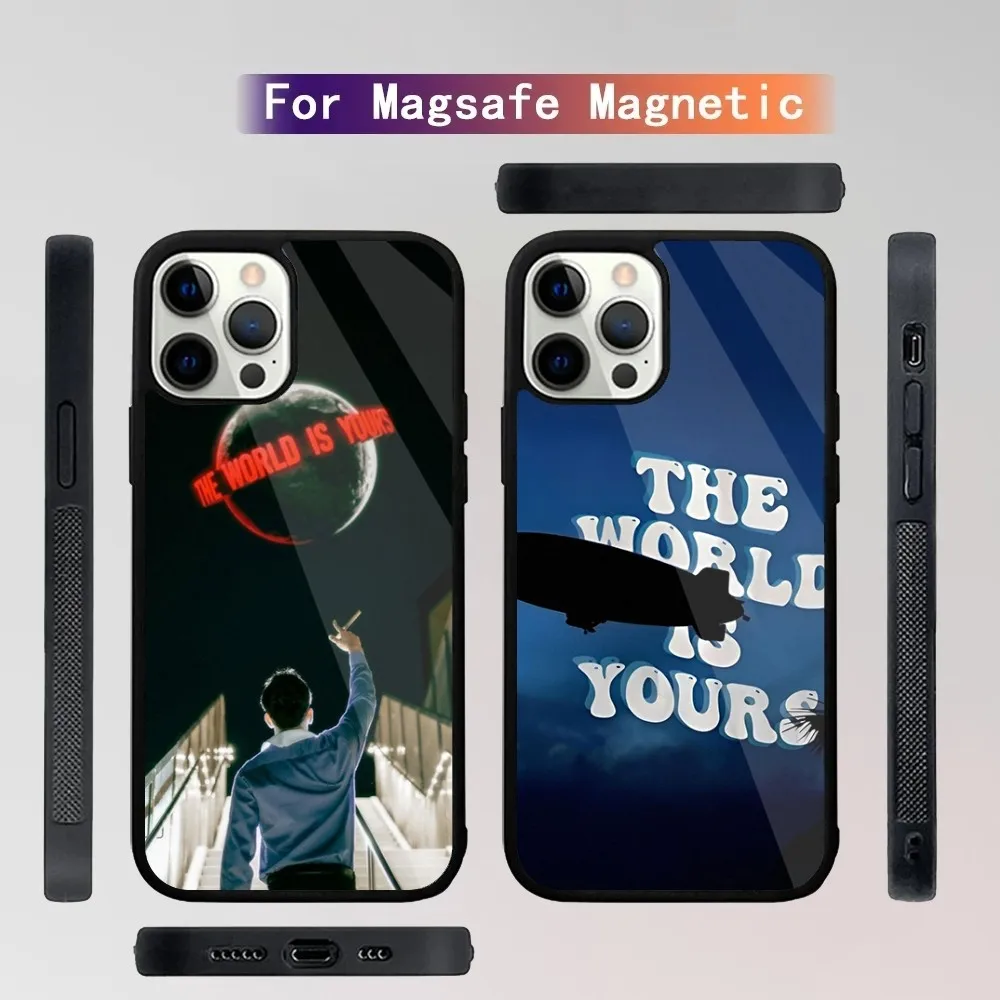

Scarfaces The World Is Yours Phone Case For iPhone 16,15,14,13,12,11,Plus,Pro,Max Mini Magsafe Magnetic Wireless Charging