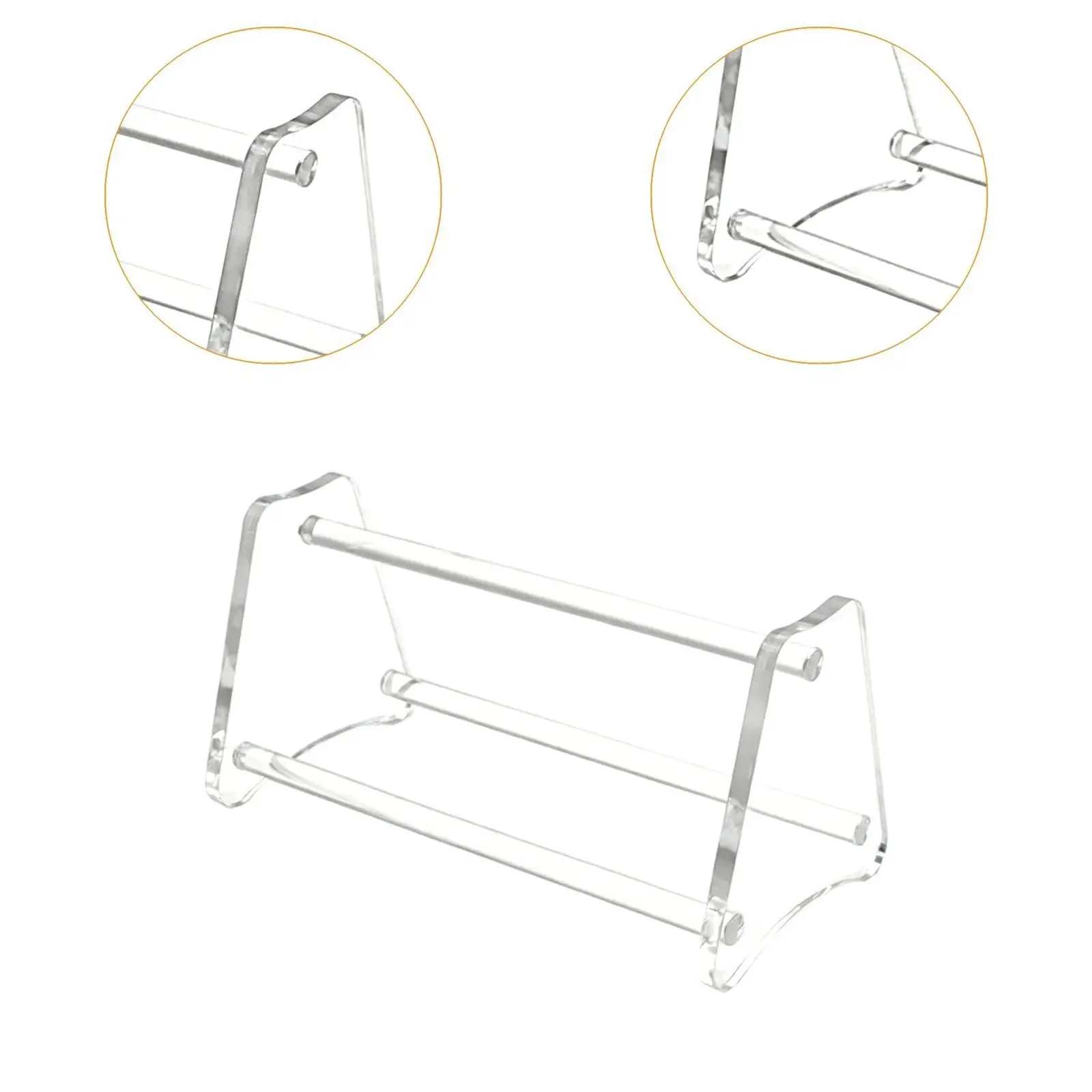 Acrylic Clear Dental Orthodontic Forceps Holder Compact Organizer Rack Premium Sturdy for Dental Equipment Storage