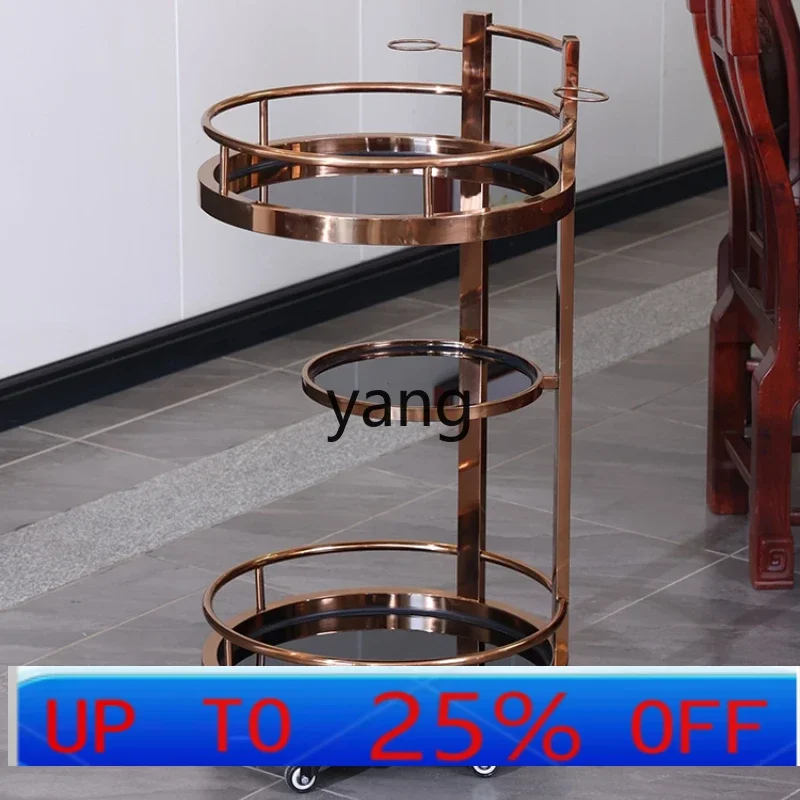 LHH  hotel trolley stainless steel restaurant drinks pastries mobile function dining car