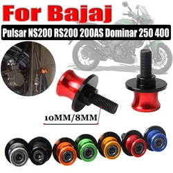 For Bajaj Pulsar NS200 RS200 200AS NS RS 200 Dominar 250 Dominar 400 Accessories 8mm Swingarm Spools slider Screw stand screws
