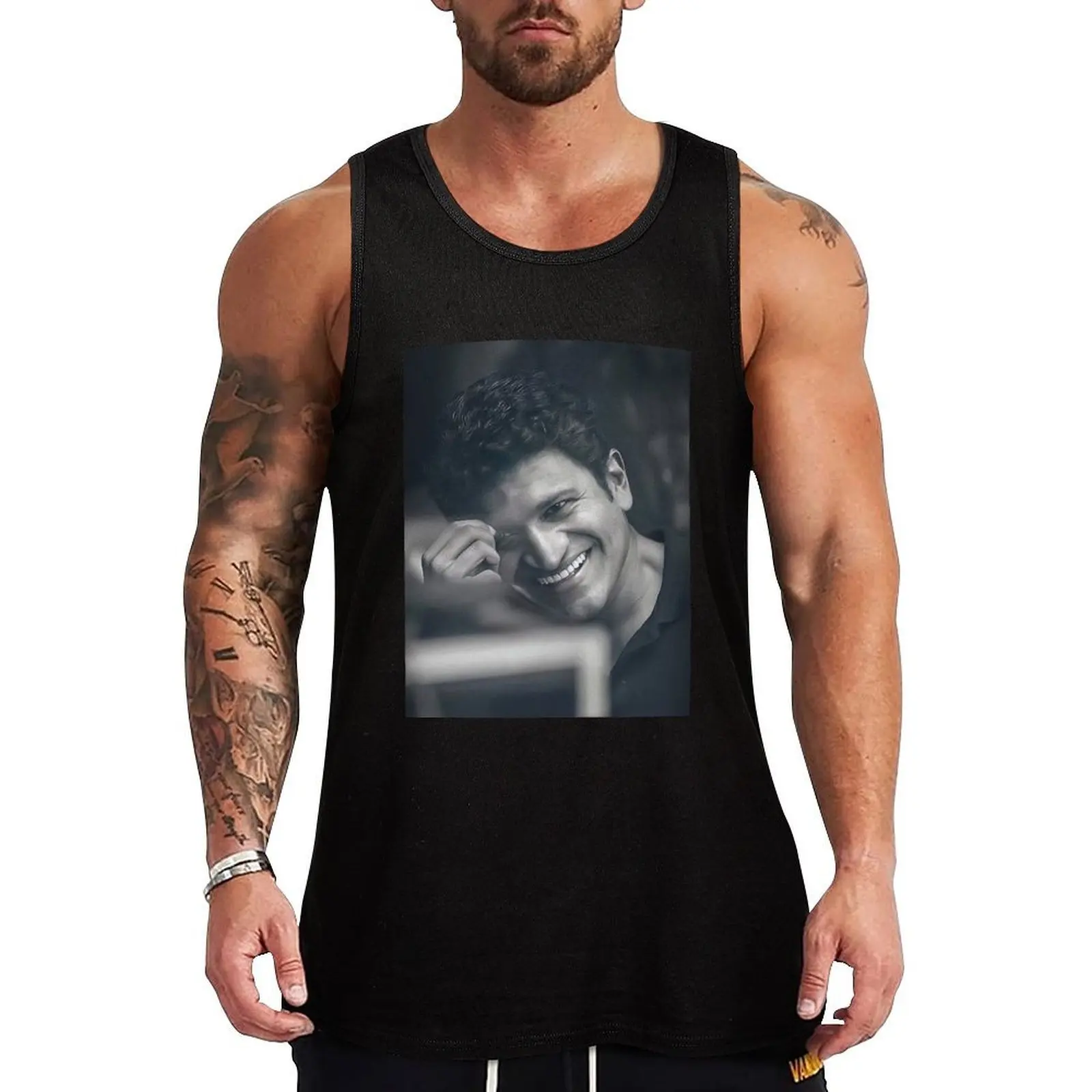 

Puneeth Rajkumar Tank Top gym clothing Sleeveless top men clothings bodybuilding men