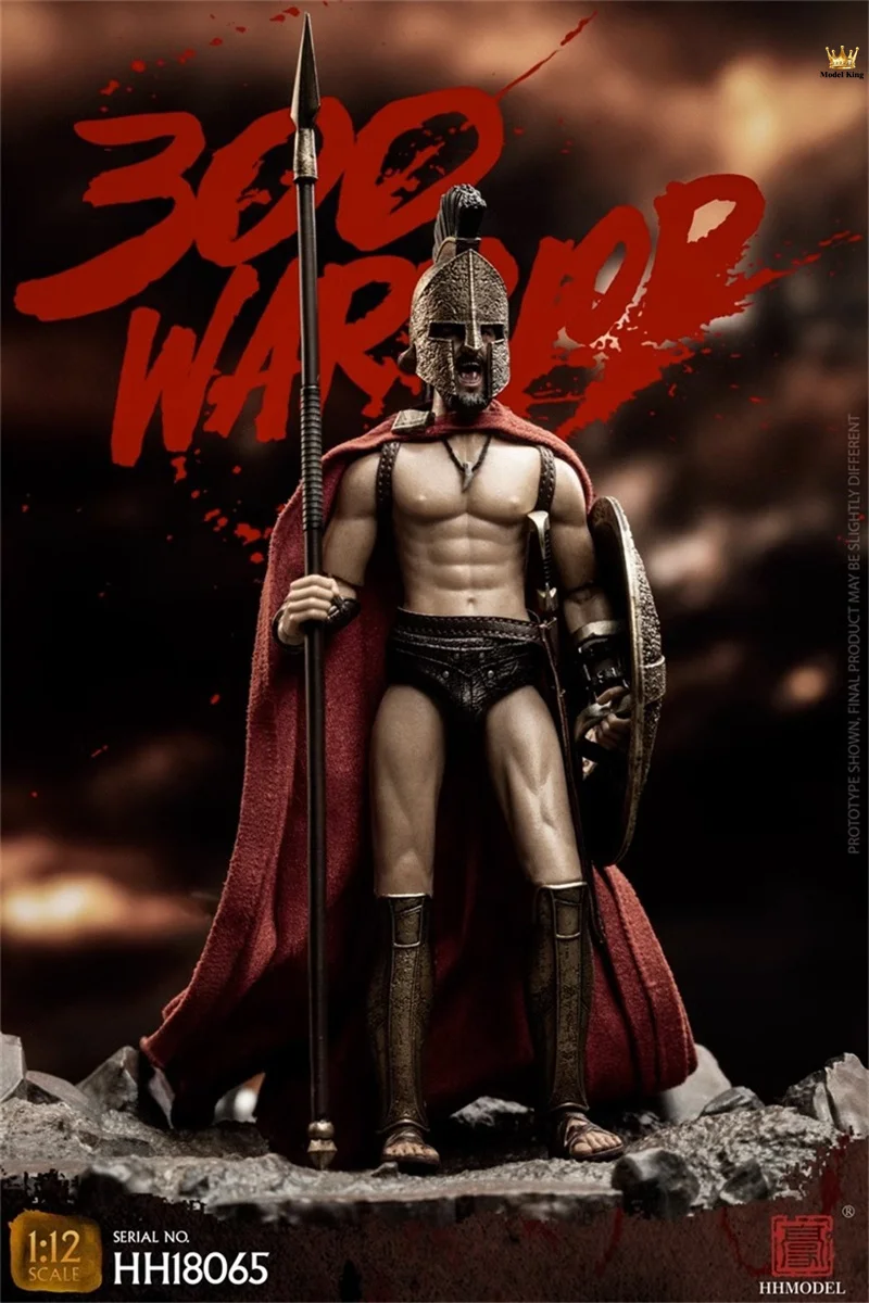 HHMODEL HH18065 1/12 Scale Ancient Greek Spartan Male Warriors Full Set For 6inch Solider Action Figure Body Model Toys