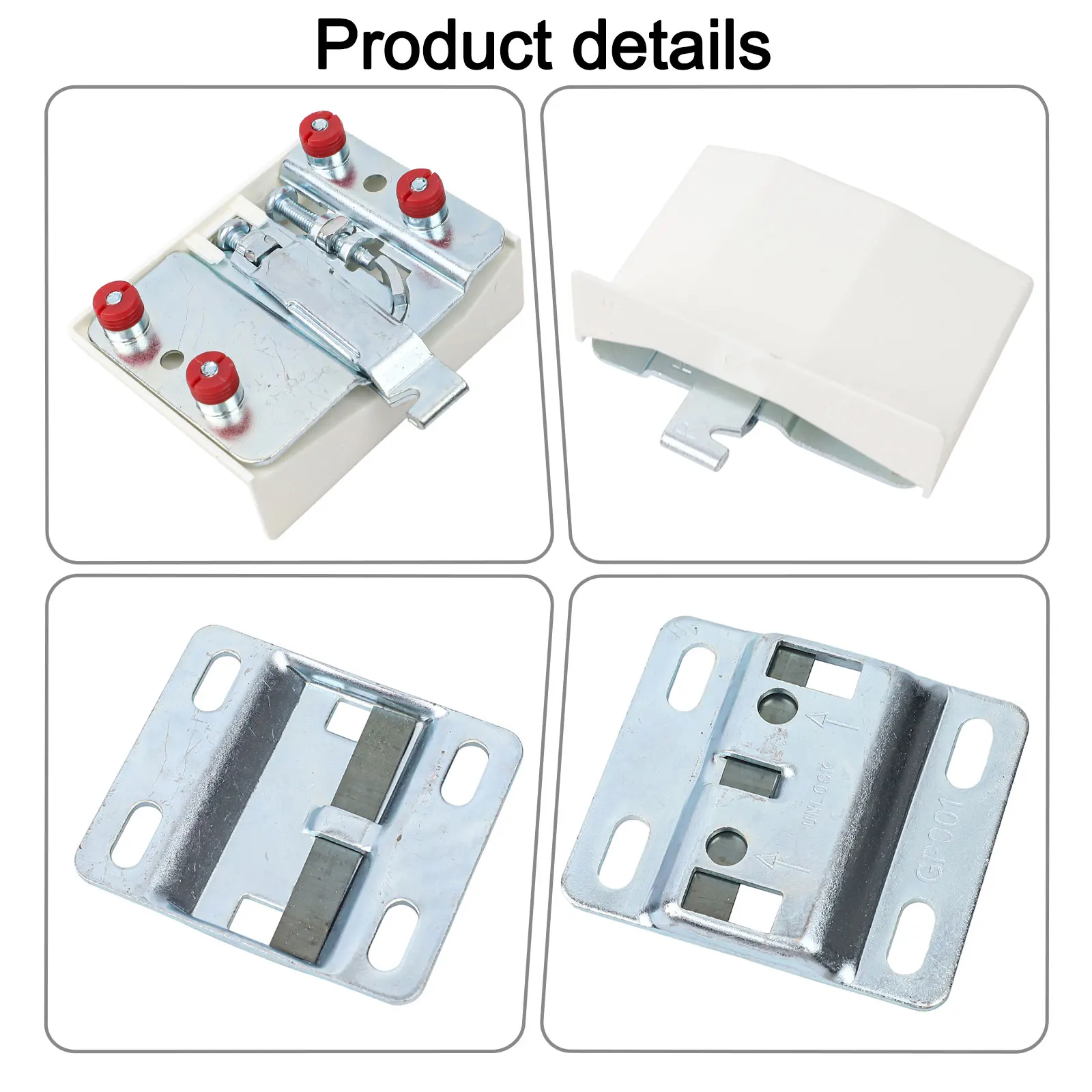 مجموعة دعامات تعليق متينة للخزانة قابلة للتعديل لحمل ما يصل إلى 150 كجم للمطبخ والحمام