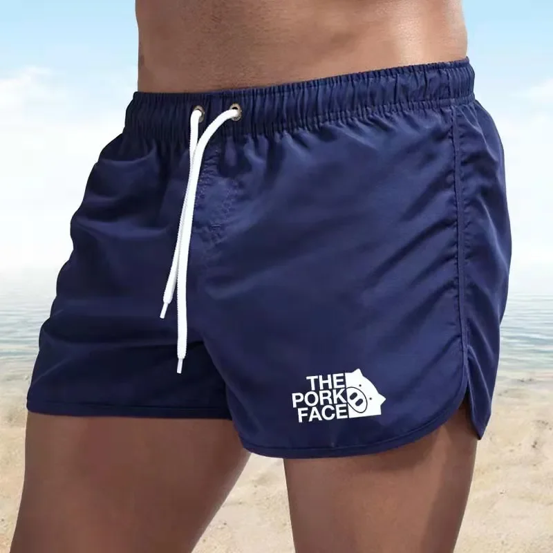 

New Men's Beach Shorts Summer Men's Swimwear Sexy Swimming Trunks Men's Running Shorts Sea Surf Shorts Men's Sports Shorts