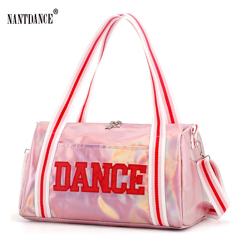 Pink Ballet Dance Bags Girls Sports Dance Kids Backpack Baby Barrels Package Bag Costume Clothes Shoes Dress Handbag