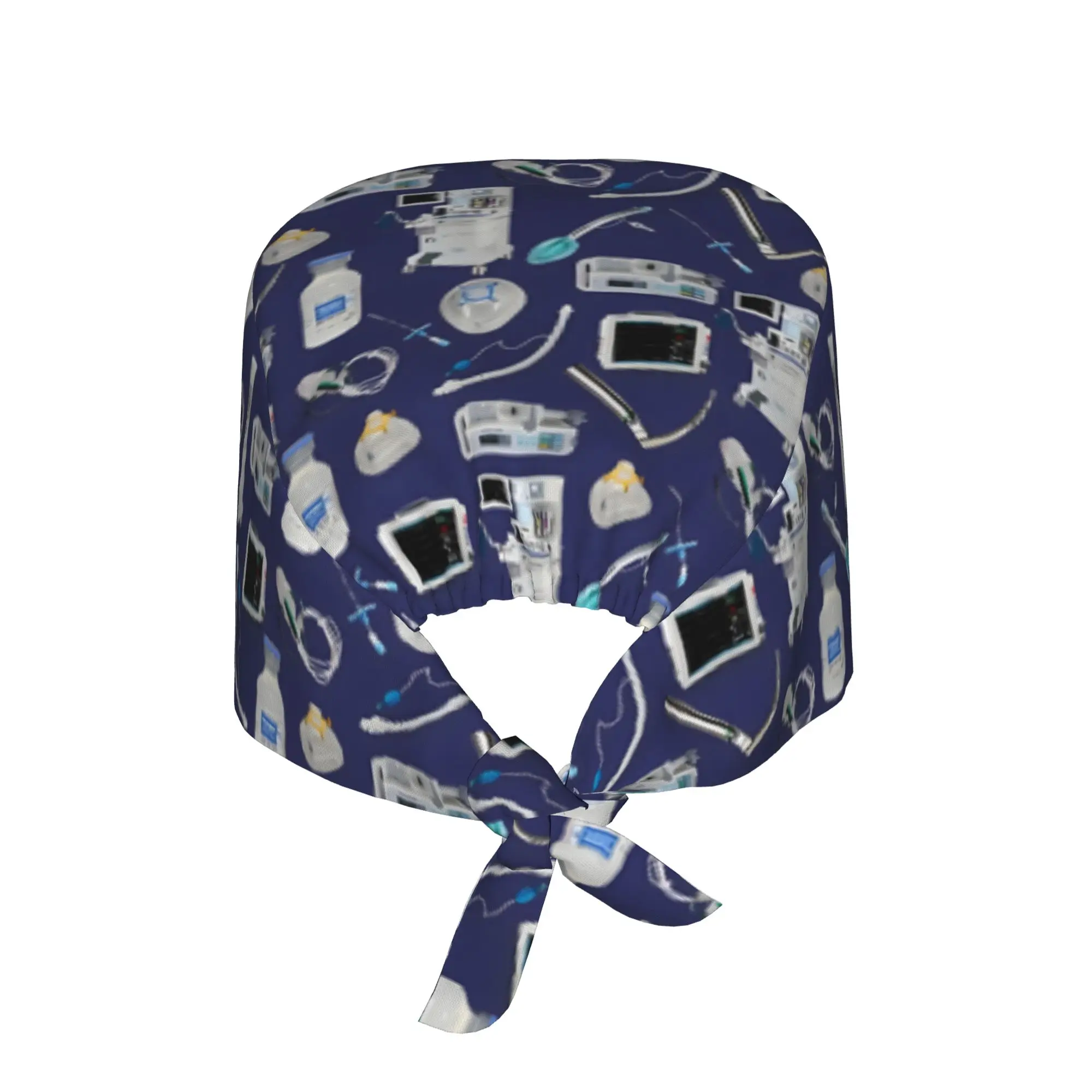 Tools Of The Trade SPACE BLUE Anesthesia   Anaesthesia  WorkCap Work Working Cap Adgusted Fashion Printed Multi-Scenario