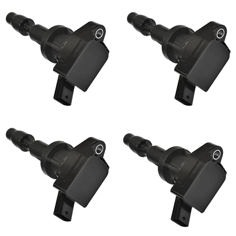 4 Pcs Ignition Coil For Kia Hyundai 1.6L 2017-2020 27301-03HA0, UF843 Parts Accessories