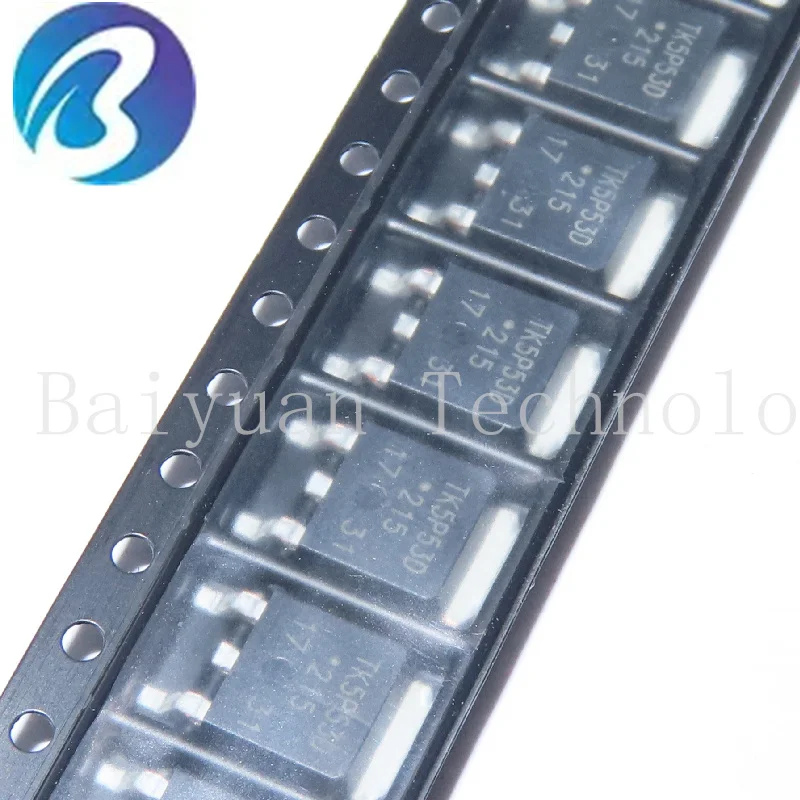 TK5P53D,100PCS,N-Channel 525 V 5A (Ta) 80W (Tc) Surface Mount D-Pak