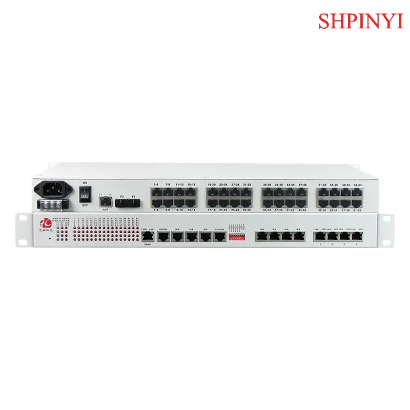 

Мультиплексор PDH 64E1 с управлением SNMP в оптоволоконном оборудовании