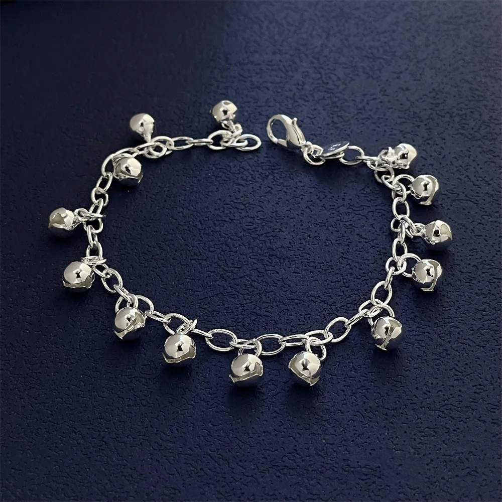 Andara 925 sterling silver bracelet bell exquisite suitable for women fashion wedding party gift jewelry