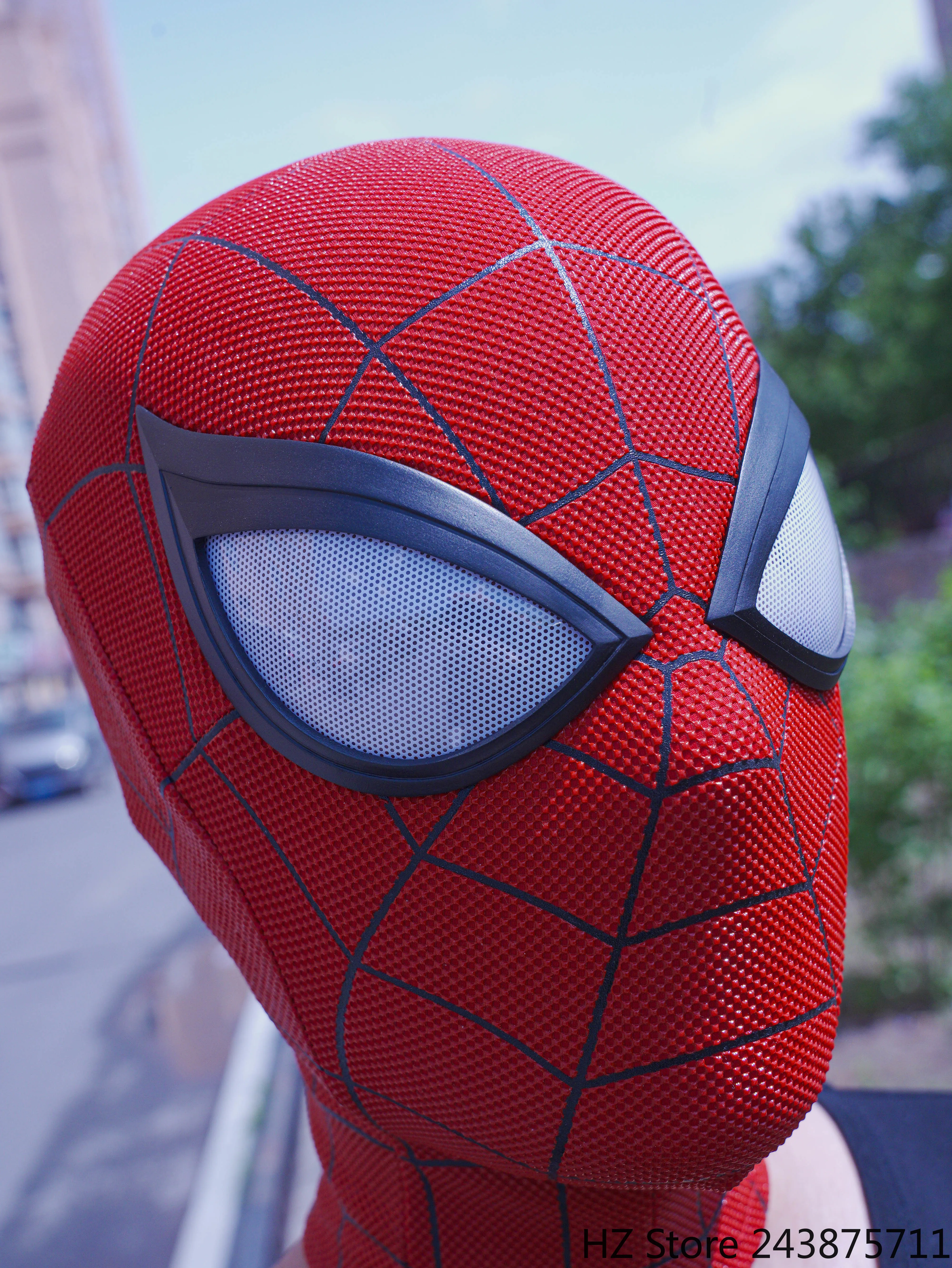 フルヘッドPS4スパイダーマンマスク（目一対付き）プレイステーション4