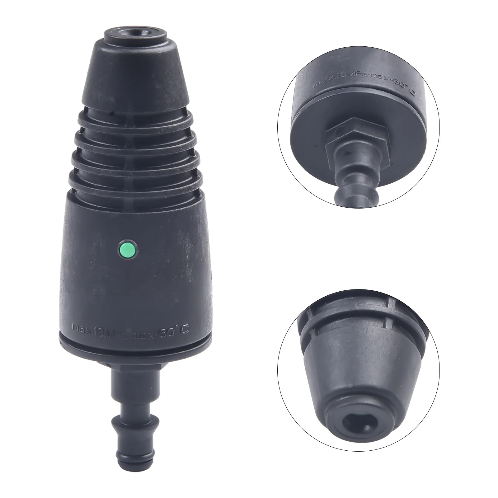 Reliable Pressure Washer Component Rotating For Turbo Nozzle for LAVOR Machines Built with PA66+GF for Durability