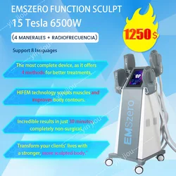 EMSzero PRO 6500W EMS NEO RF Body Slimminng Machine rimozione del grasso elettromagnetico professionale btromagnic stimolare H