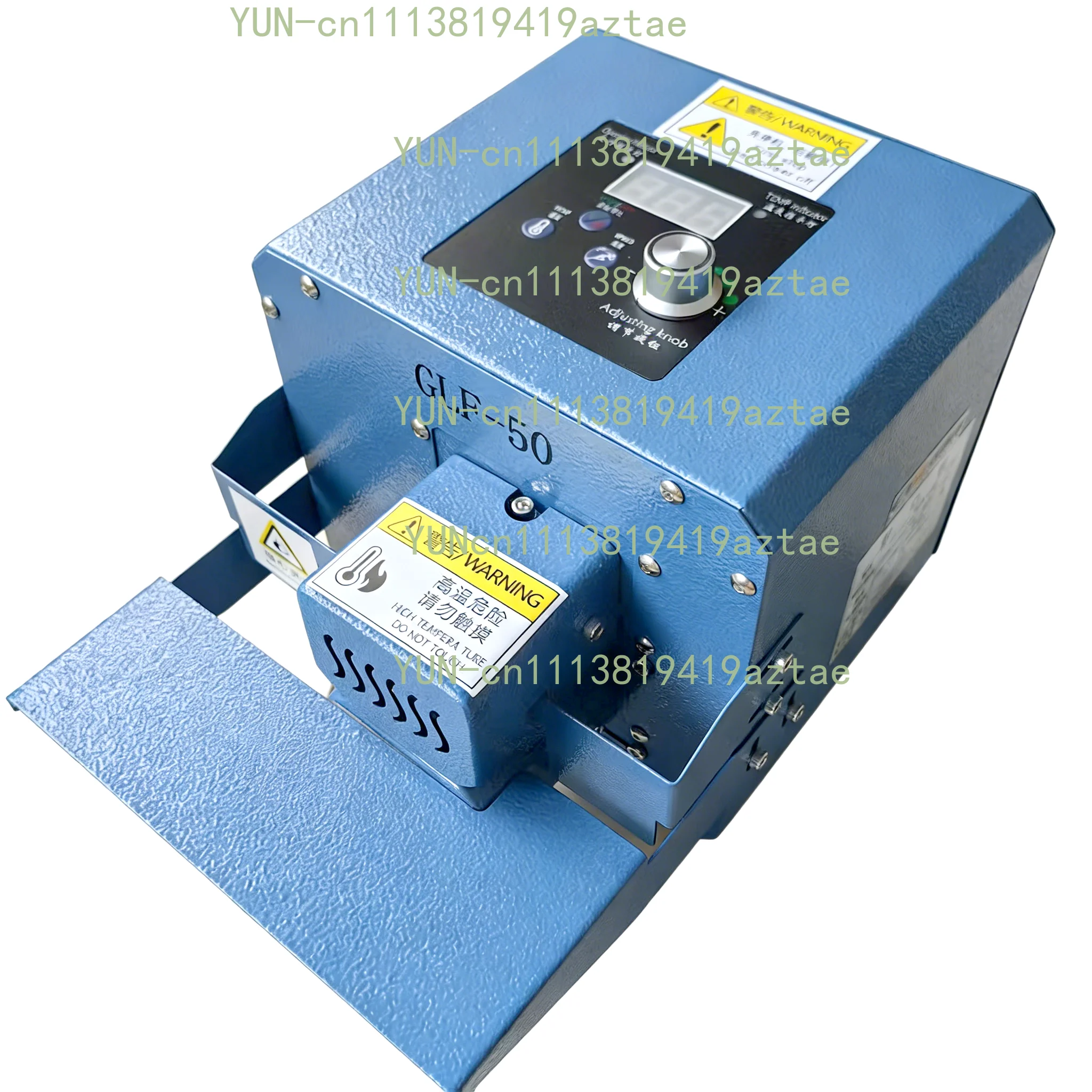 Continuous Sealing Machine Heat Kraft Paper Bag Clamp Sealer Desktop Kraft Paper Bag Mylar Plastic Bag Sealer Automatic