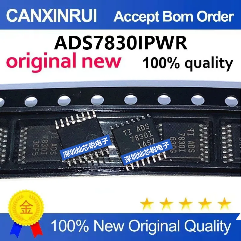 (5-100pieces)Brand new original ADS7830I ADS7830IPWR SMD TSSOP16 digital converter integrated chip