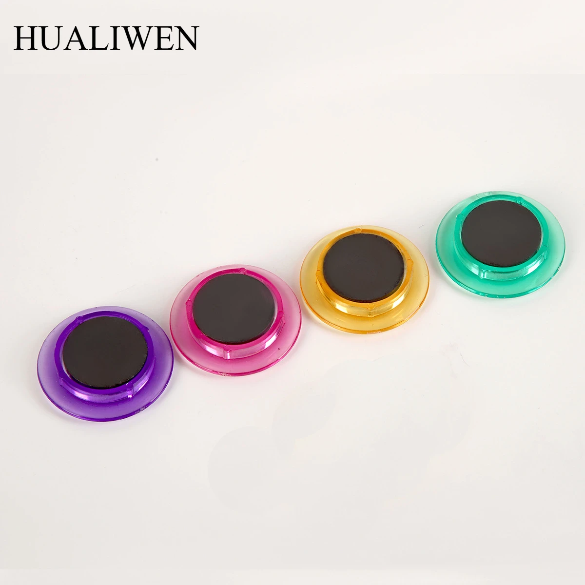 10pcs/Package Color 30mm Transparent Whiteboard Magnetic Particle Office Teaching Blackboard Crystal Magnetic Particle