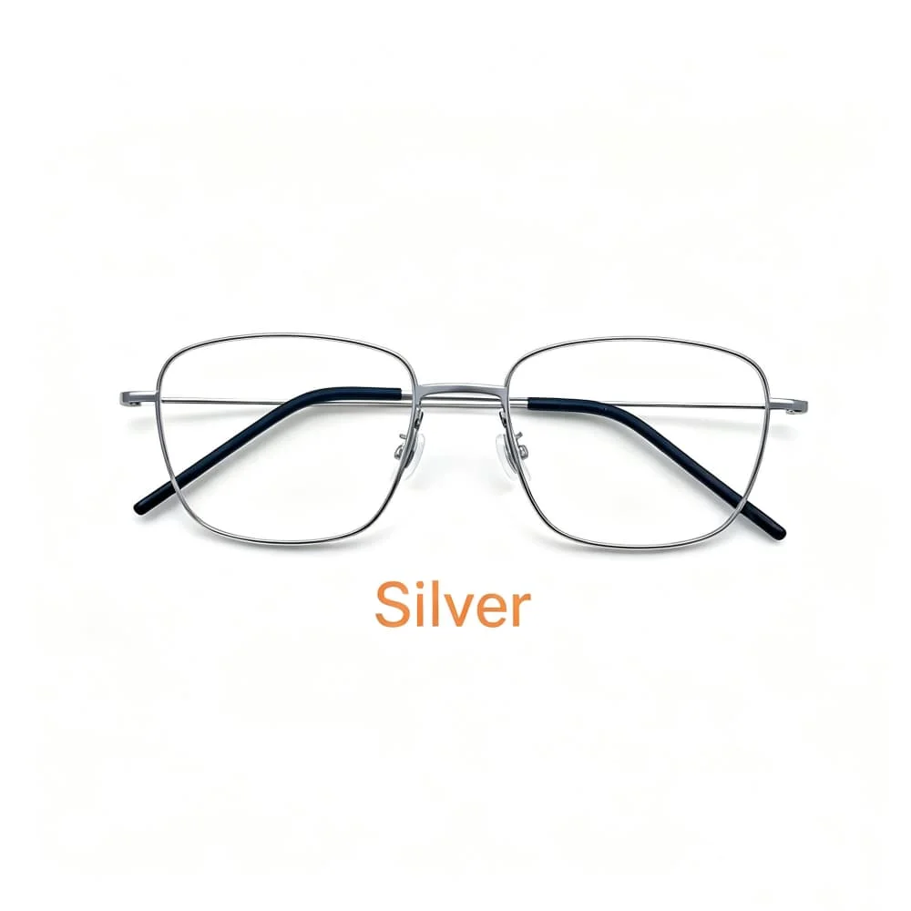 5530No‑Screw Titanium Progressive Glasses Anti‑Aging Myopia Presbyopic Eyewear Multi‑Focus Computer Optical Myopia Glasses Frame