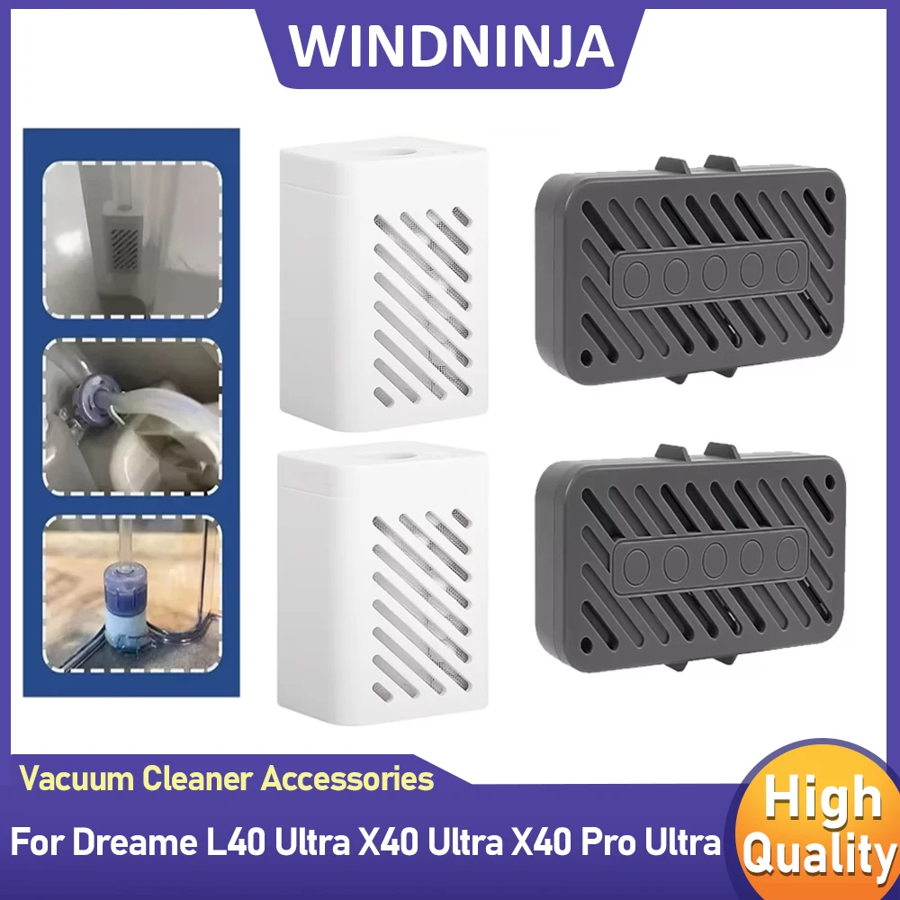 Kompatibel mit Dreame L40 Ultra X40 Ultra X40 Pro Ultra Roboterstaubsauger Teile Silberionen-Modul Abwassertank Desodorierungspartikel