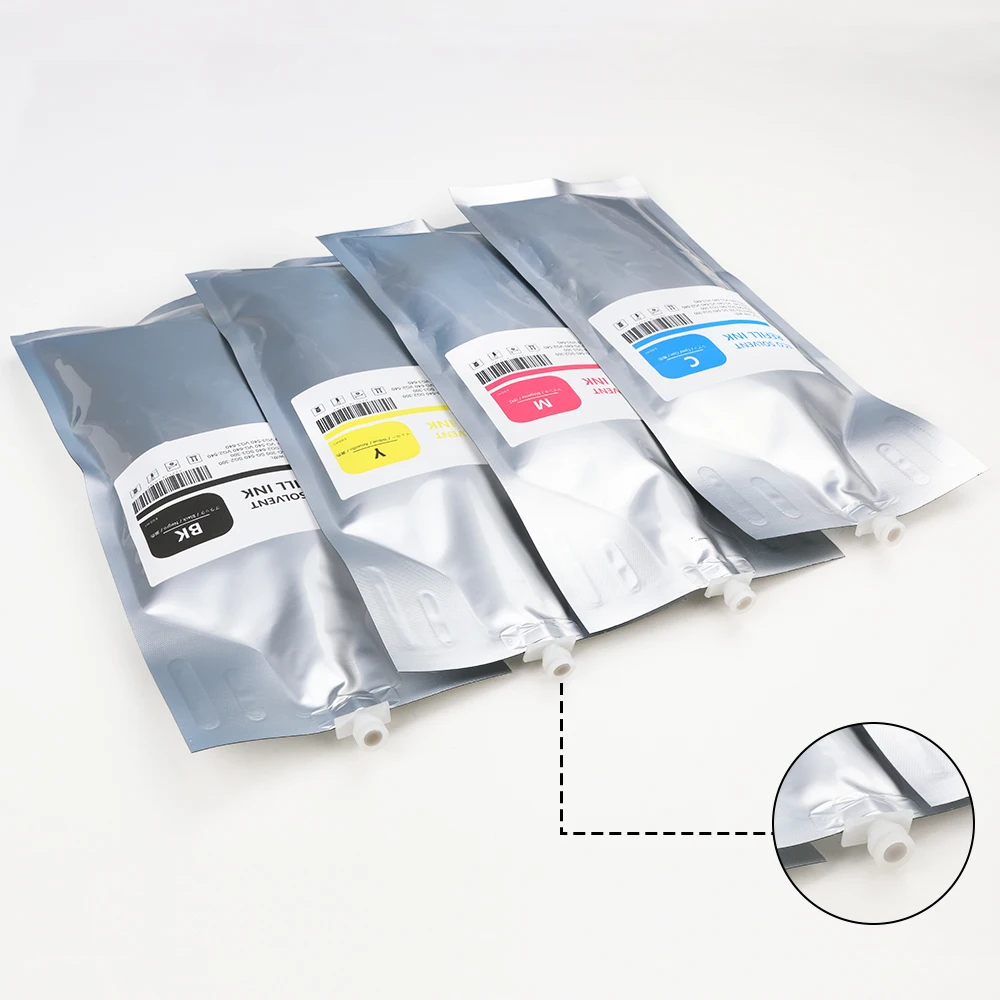 TR2 Ink Bag with Eco-Solvent Ink with One-Time Use Chip for Roland SG-300 SG-540 SG2-300 SG2-540 SG2-640 Printer