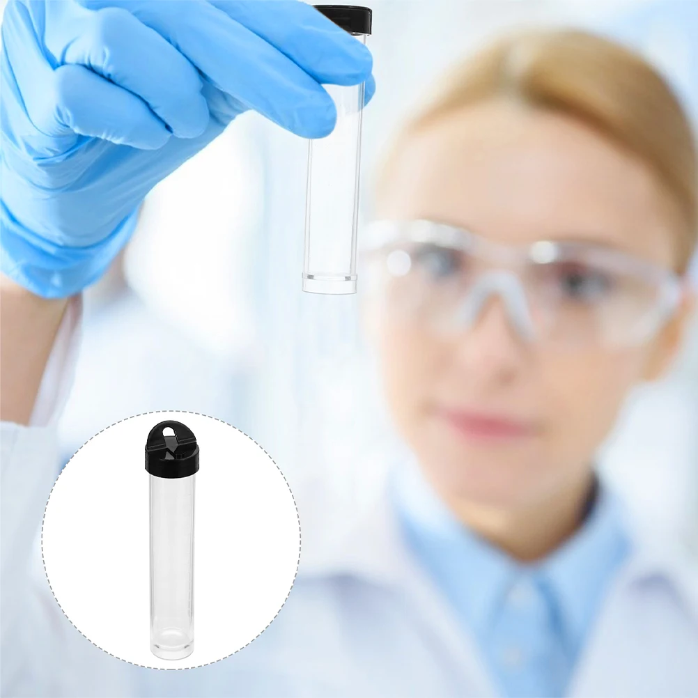 

Syringe Seal Bottle Plastic Sample Vials Liquid Mini Storage Graduated Mirco Test Tubes Measuring Bottles Sampling