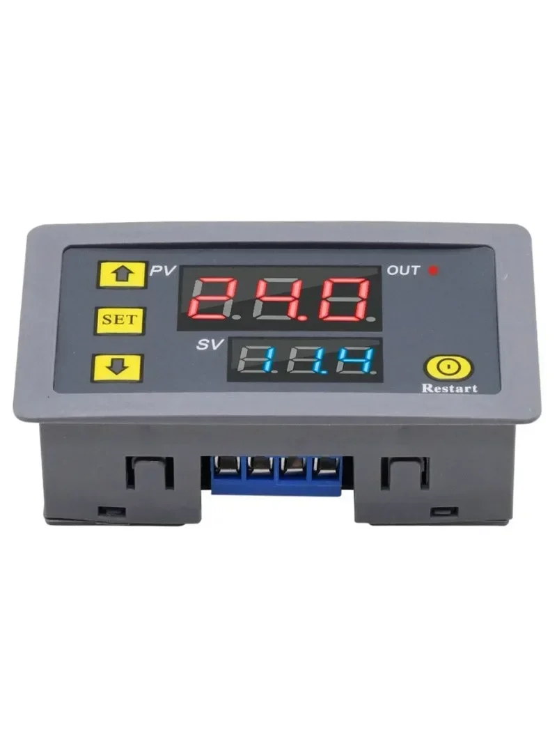 AliExpress T3230 220V24V12VDigital Time Delay Relay Dual LED Display Cycle Timer Control Switch Adjustable Timing Relay Time Delay Switch