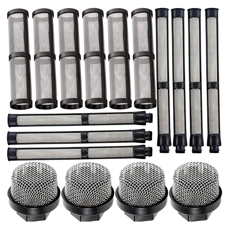 (4+6+7Pk) 246385 246384 287032 Airlessspray Filter Screen Kit For 390 395 495 495 495 59 5 340 0Sprayers