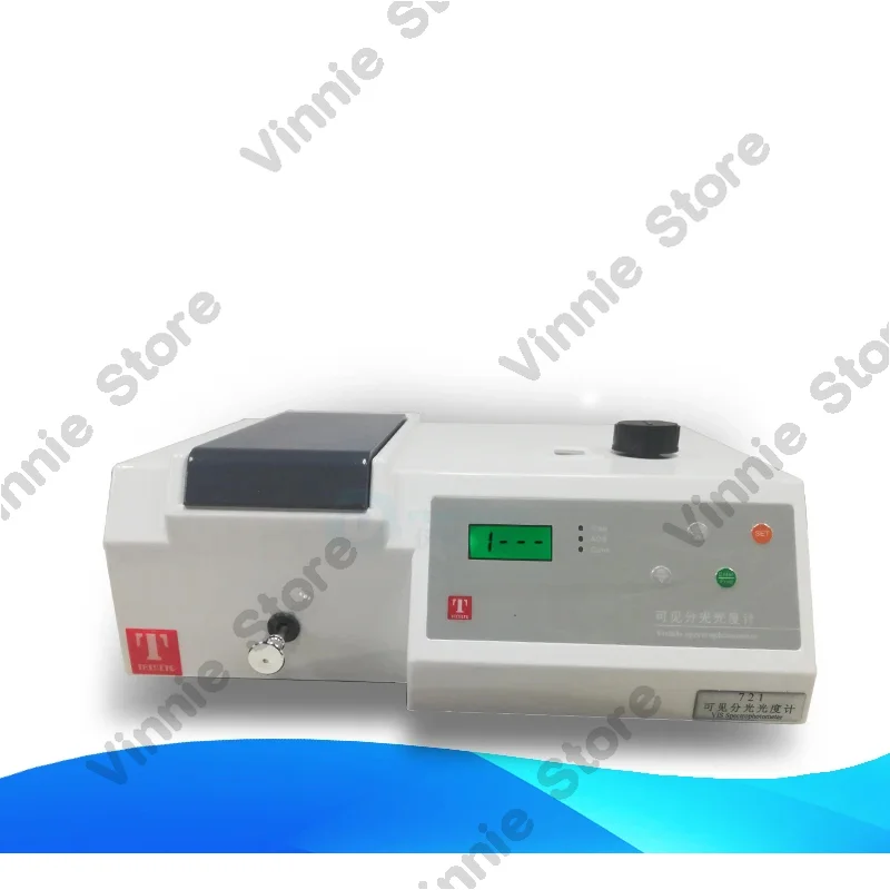 

Спектрофотометр видимого спектра с диапазоном длин волн 325-1050 нм, прецизионный УФ-ВИС фотометр с анализатором и набором кювет 721