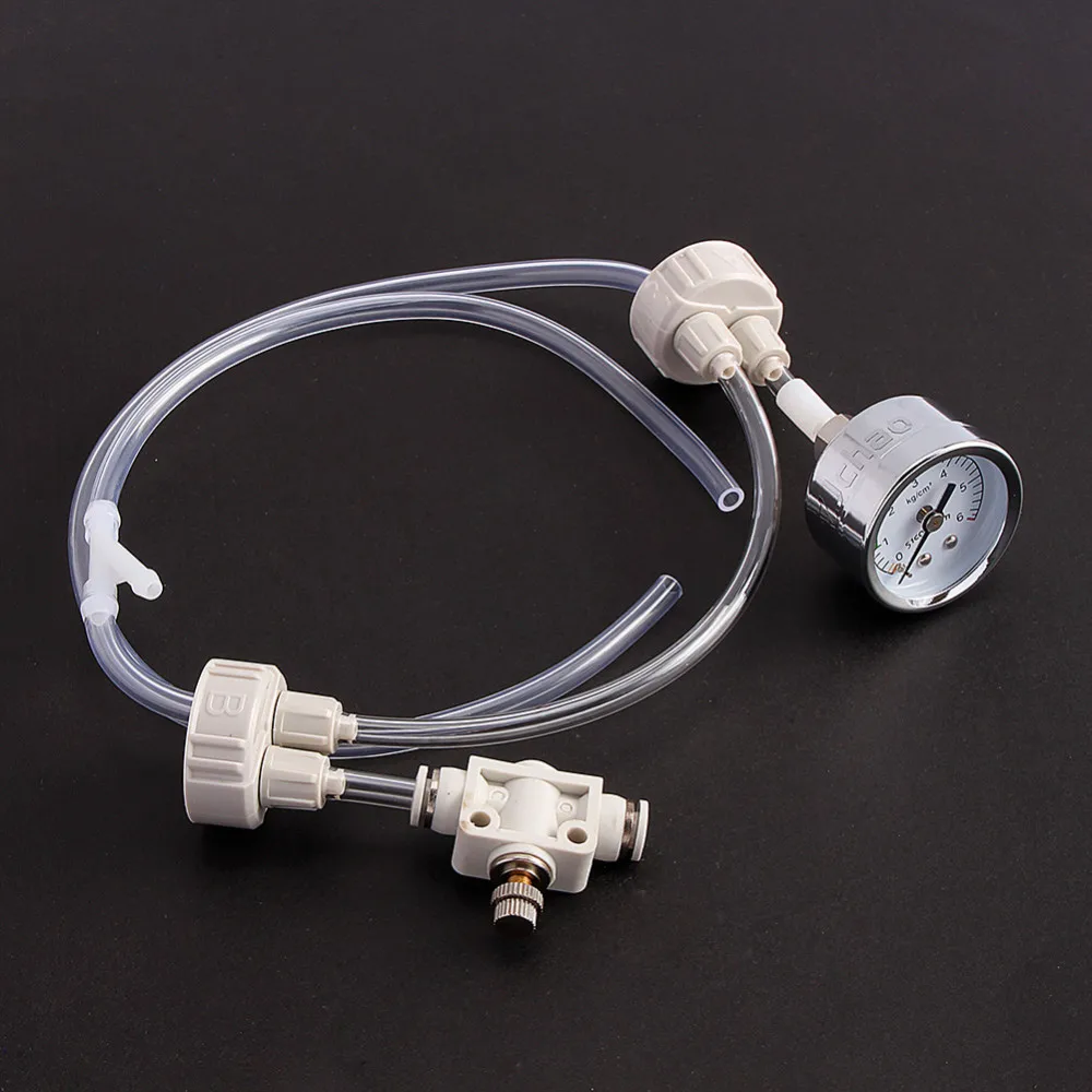 DIY CO2 Ventil Diffusor Aquarium Versorgung Aquarium Wasser Gras Hausgemachte Kohlendioxid Generator Kit Mit Druck Luftstrom Gerät – Detail 9