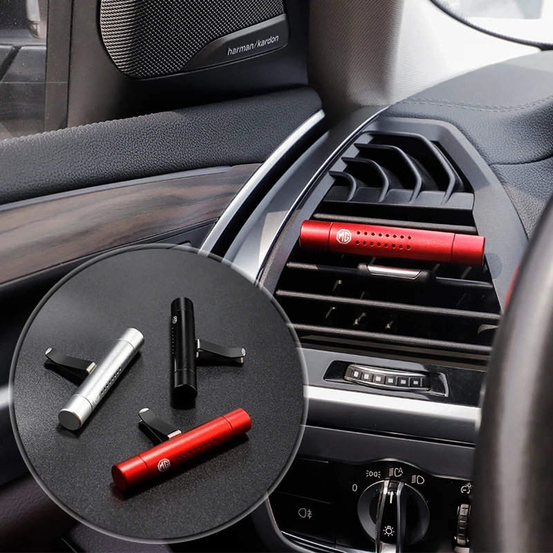 Car Aromatherapy Stick Fragrance Deodorant Fresh Clip For Morris Garages MG Cyberster MG3 MG5 MG7 MG6 ZS ES5 ONE HS MG4
