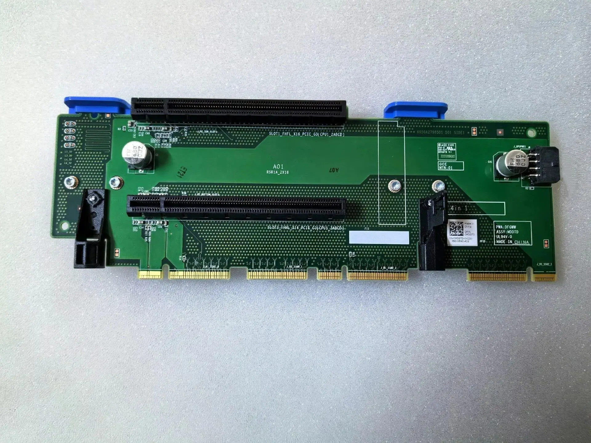 

R740 R740XD RISER1 PCIE Upgrade expansion card GPU MDDTD 0MDDTD