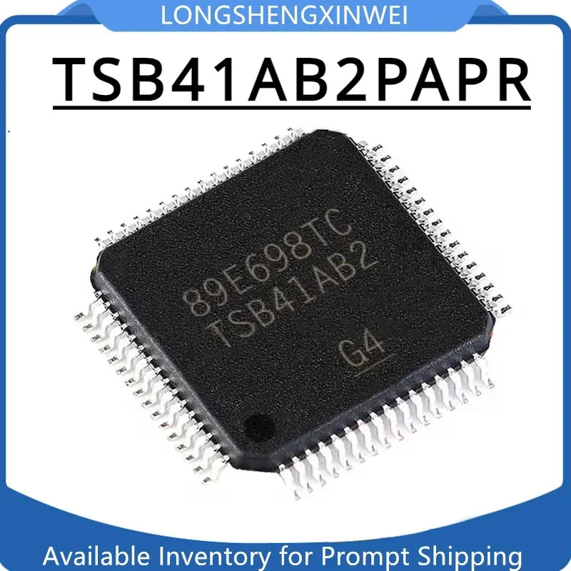 1PCS TSB41AB2PAPR TSB41AB2 TQFP64 New Original Interface Driver