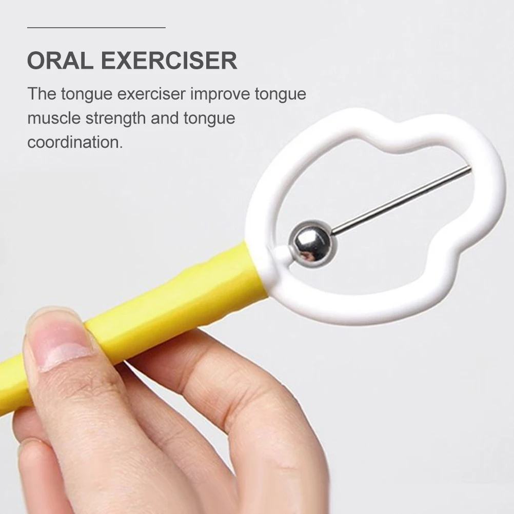 

Tongue Muscle Trainer Oral Exerciser for Kids Children Mouth Exercise Tool to Improve Speech Clarity Tongue Flexibility