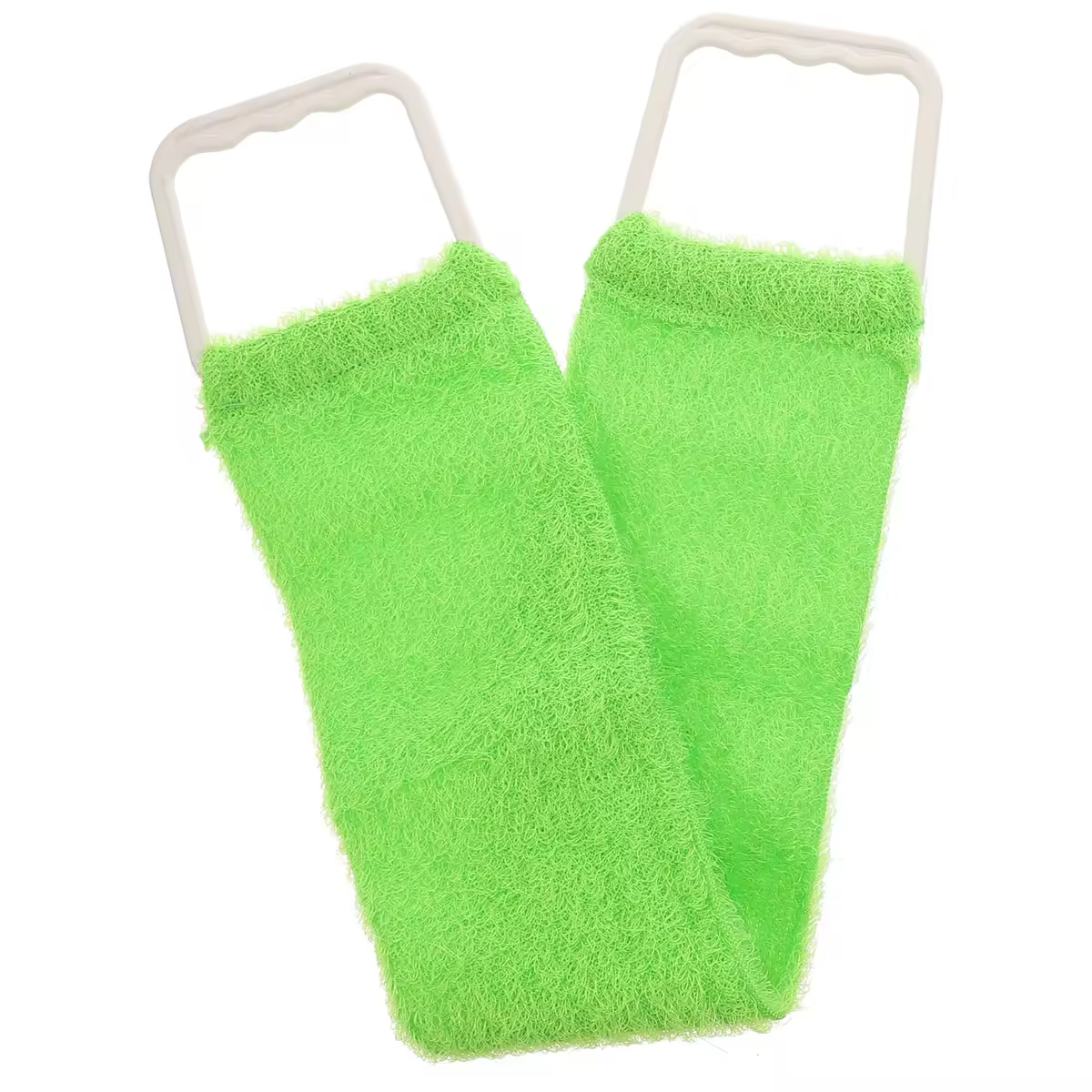 Double Sided Bath Scrubber Massage Towel Back Scrubber Exfoliating Cloth Stretchable Sponge Bath Brushes Sponges