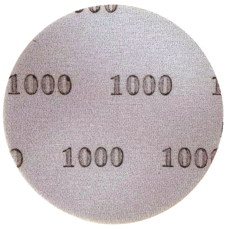 10Pcs Sanding Disc,1-6Inch Hook &Loop Round Sponge Sandpaper Fine 1000 Grit Wet Dry for Automative Woodworking Metal Polishing