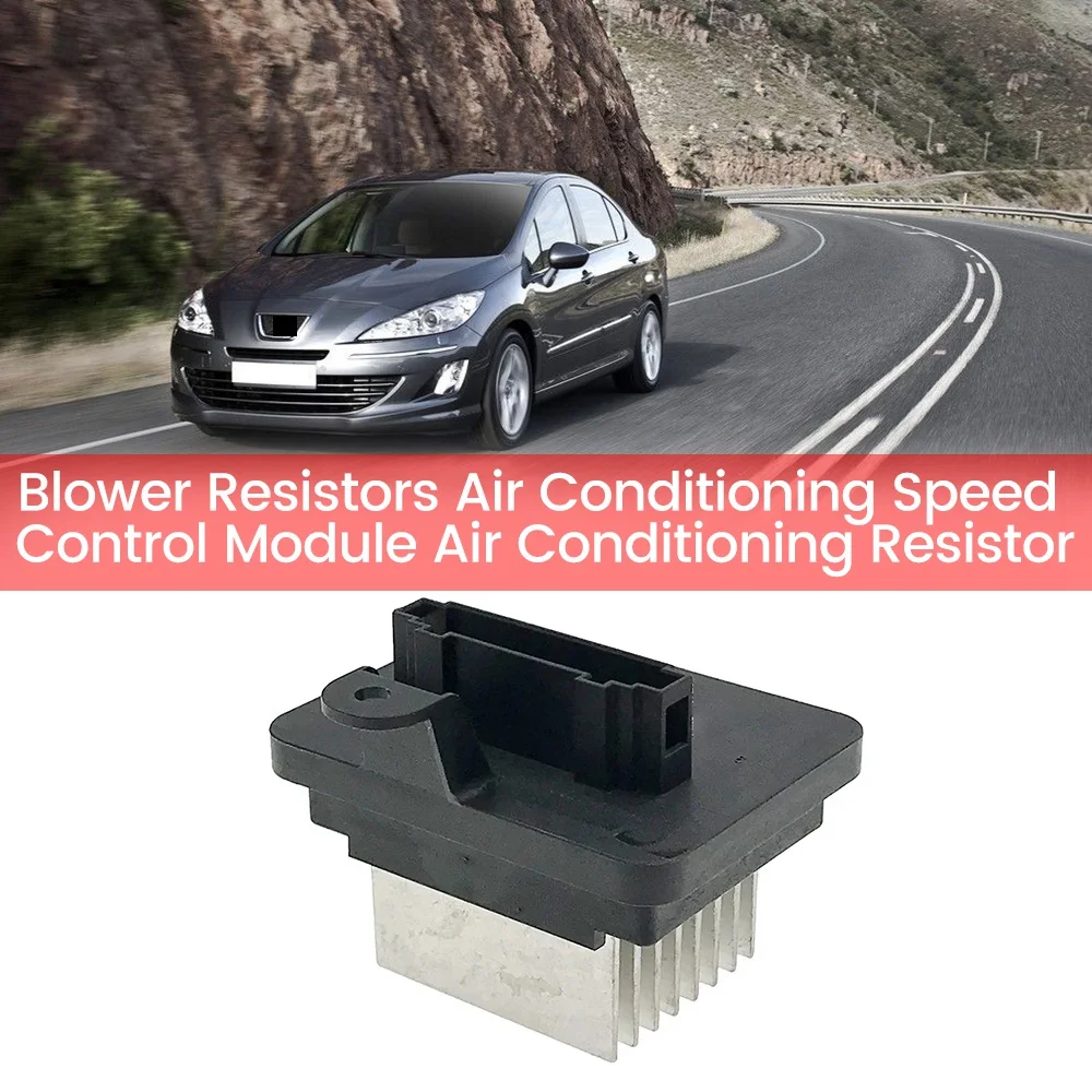 Resistencias de soplador de coche, módulo de Control de velocidad de aire acondicionado para Peugeot 308, 408, T9, 1610497380