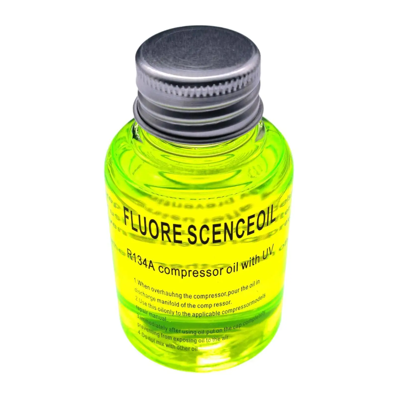 

6 флаконов флуоресцентного масла для автомобильных систем кондиционирования воздуха (для легковых и грузовых автомобилей)