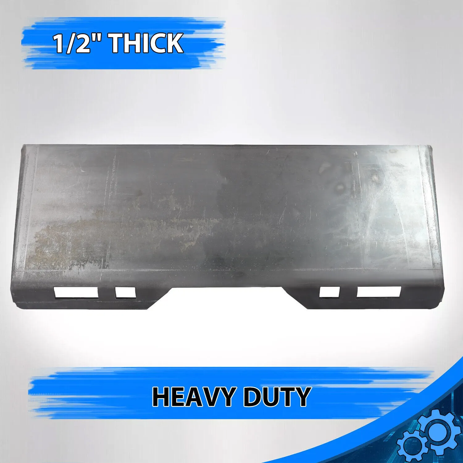 

1/2" thick Skid Steer Mount Plate Adapter Loader Quick Tach Attachment Metal