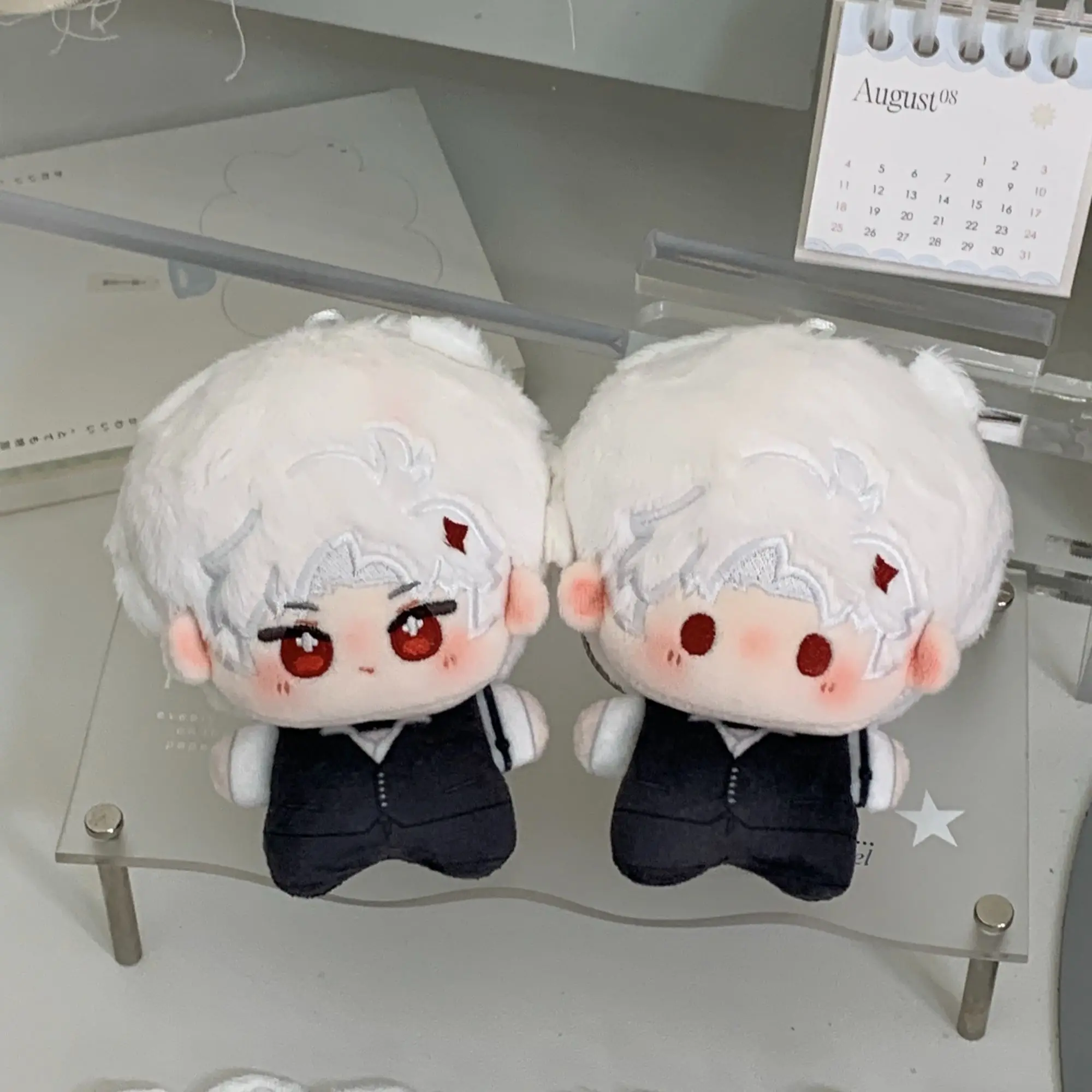 10 cm Love and Deepspace Xavier Zayne Sylus Cute Cotton Plushies Anime Peluche Zaino Portachiavi collezione Regali di Natale