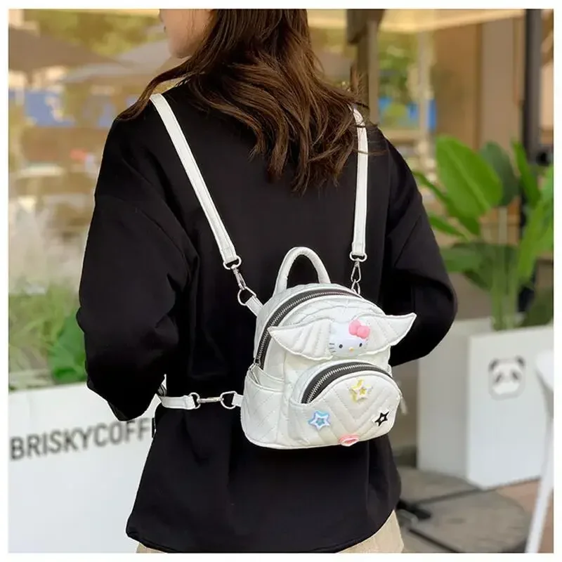 

Sanrio Hello Kitty Handbag Cute Cartoon Fashion Y2k Shoulders Bag Go Out Travel Ladies' Leisure Backpack Messenger Bag Gifts