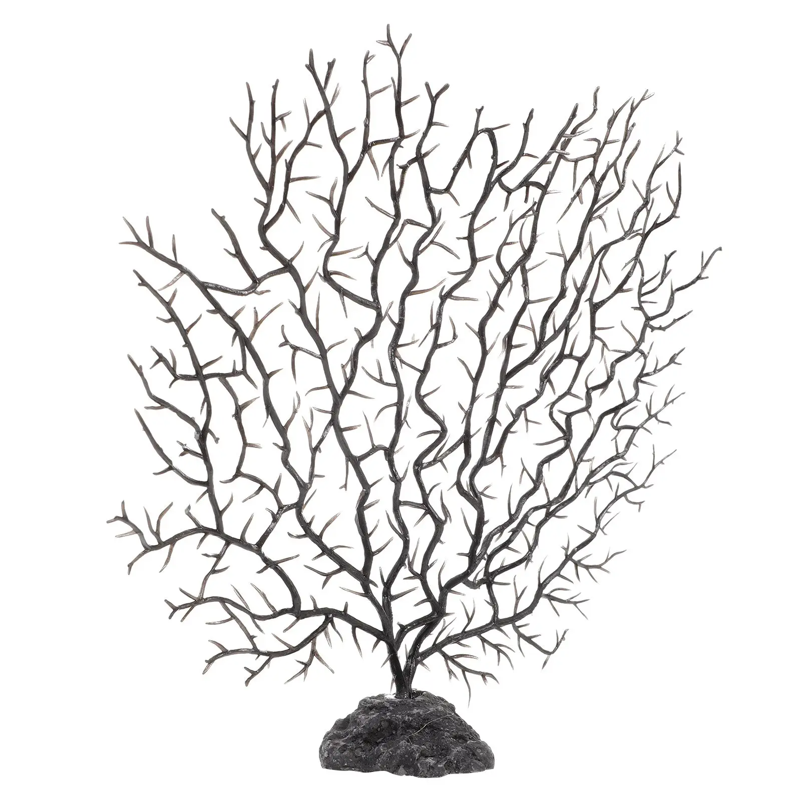 

Simulated Iron Tree Ornaments Decorative Water Plants Fish Tank Coral Tree Adornment Aquarium Decor Plastic Plant Model Statue
