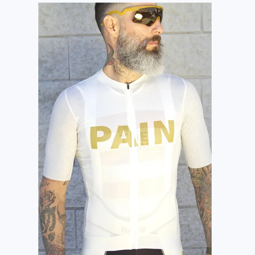 2021 Love The Pain Men Jersey Cycling Road Bicycle Breathable Shirt Quick-dry Racing Cycling Anti-wear Clothing Maillot Ciclismo