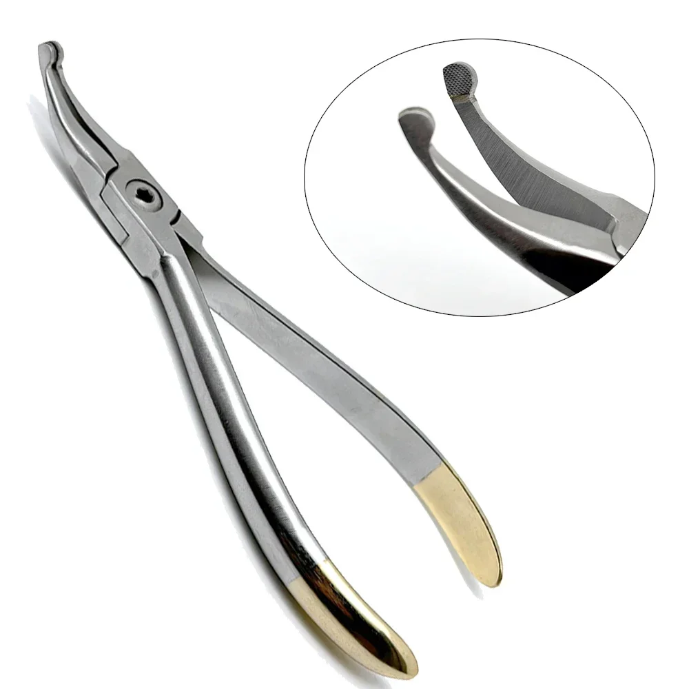 

Stainless Steel Dental Orthodontic Plier Curved Tip Plier Dental Instrument Dentist Plier Forcep Instrumentstool Dentist Product