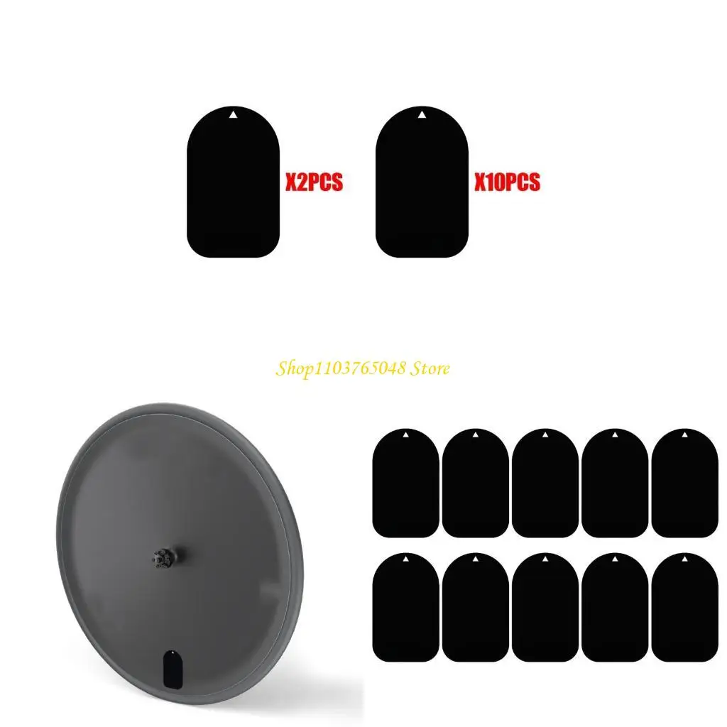 

R53E 2/10PCS Bike Disc Clape покрывает пылепроницаемые защитные наклейки на велосипедные аксессуары