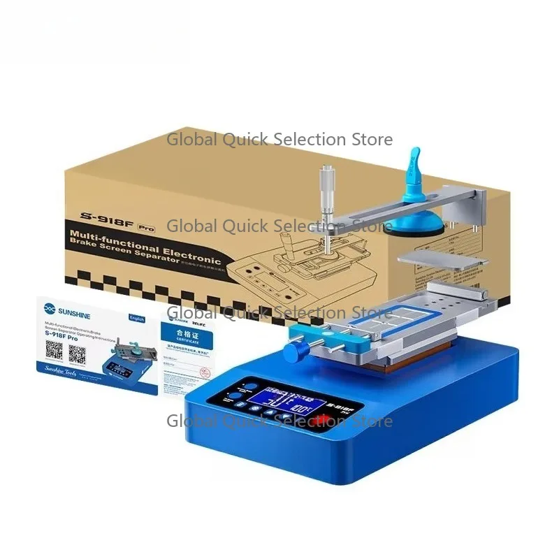 S-918F Pr-o Silent Noise-Reducing Separator Four Memory Groups Compatible with IP17 Series and Other Irregular Screens