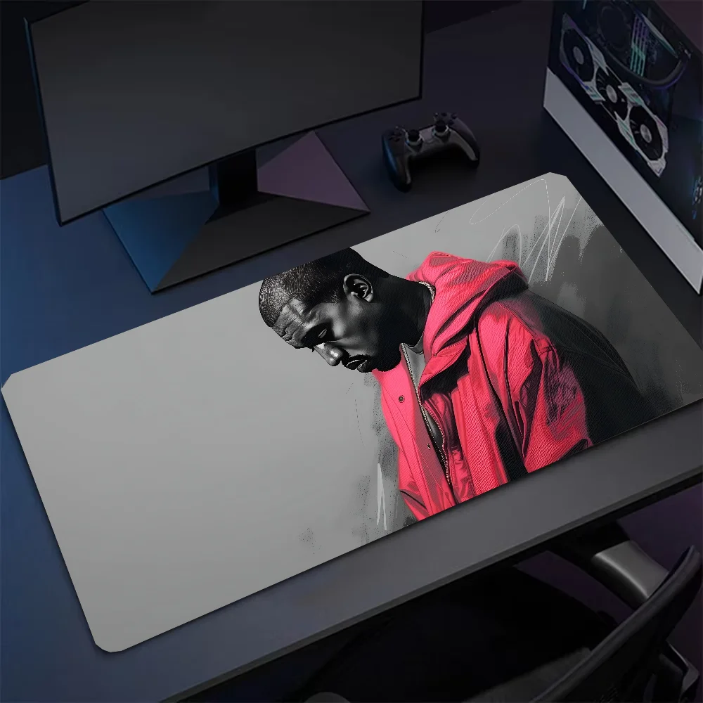 Singer Kanye West Album Mousepad Mouse Mat Desk Mat With Pad Gaming Accessories Prime Gaming XXL Keyboard Pad Padding Mat